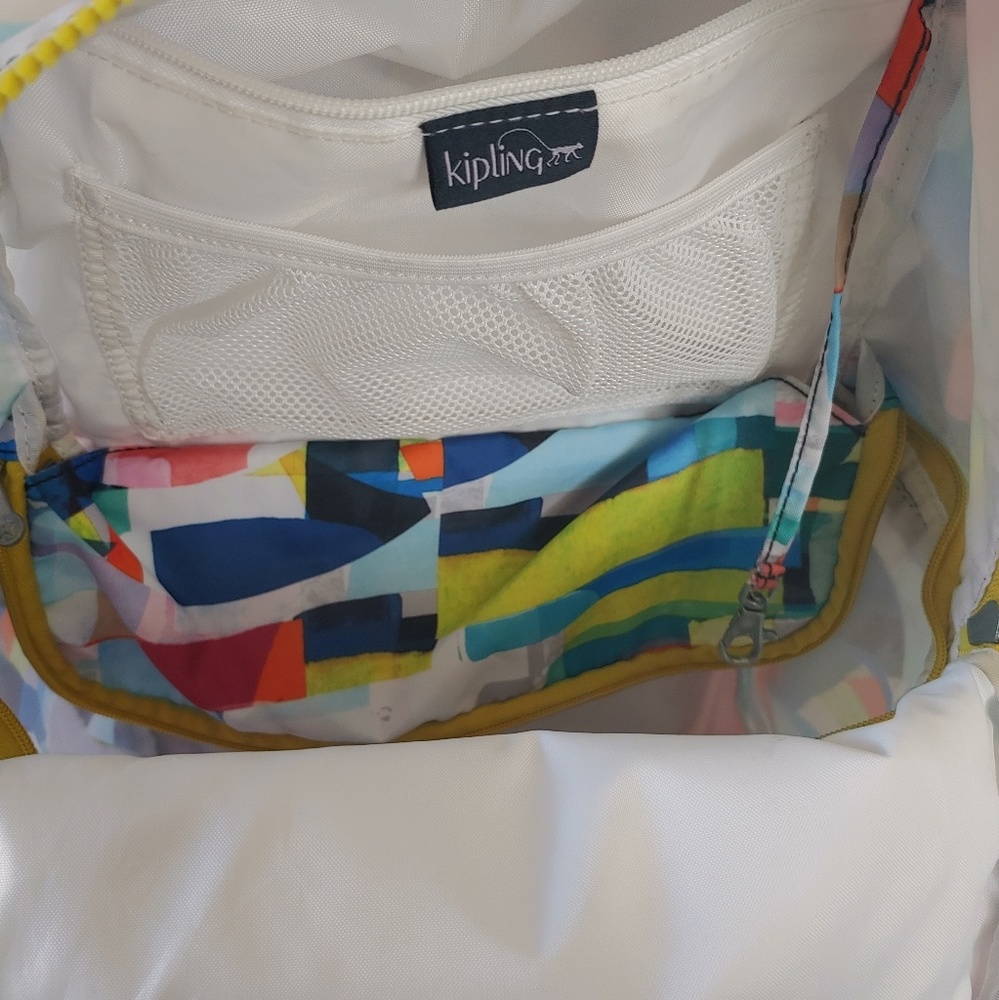 Kipling Multicolor Abstract Backpack - Picture 5 of 8
